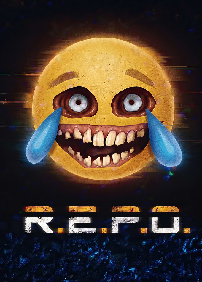 Horror Emoji Poster R.E.P.O.