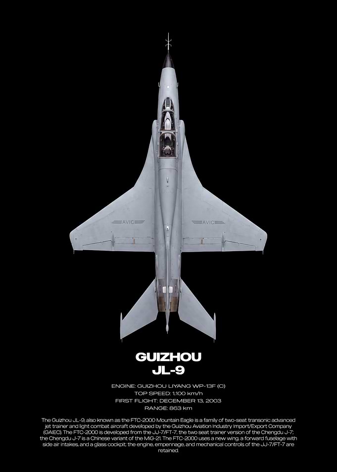 Guizhou JL-9 Mountain Eagle Jet
