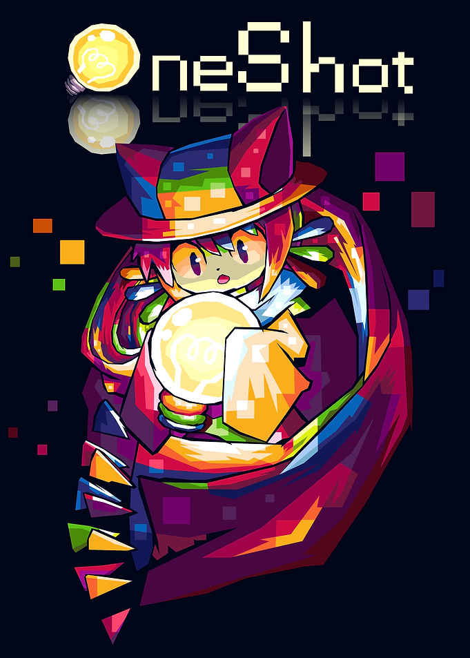 OneShot Niko Pop Art Illustration