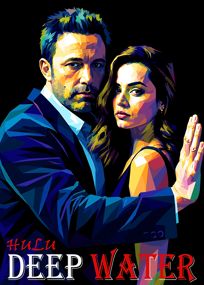 Deep Water Pop Art Poster