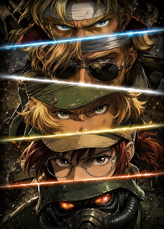 Metal Slug Squad Character Portrait