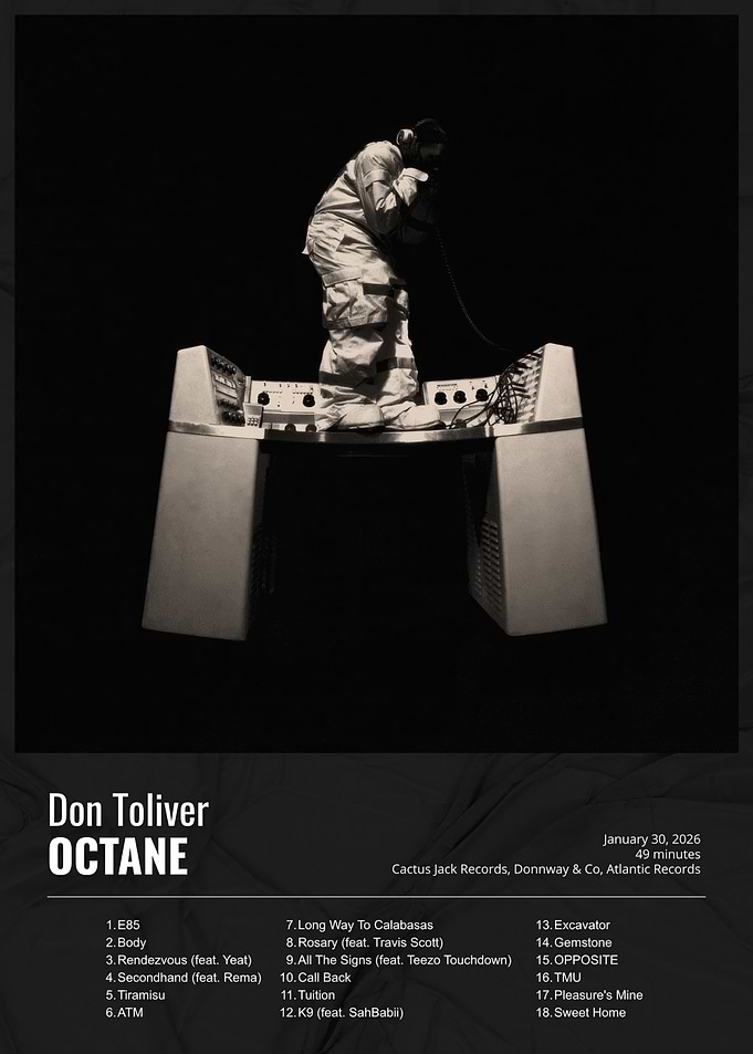 Don Toliver Octane Album Cover