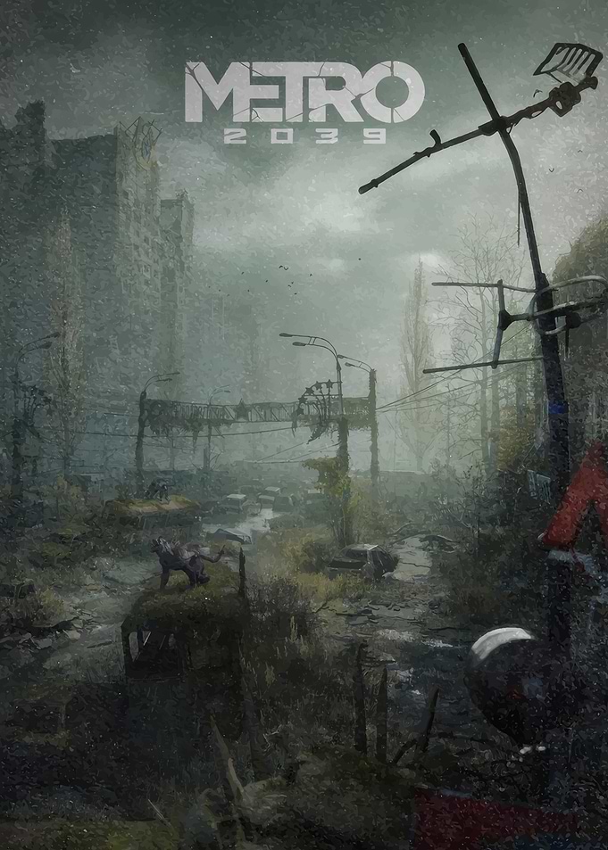 Metro 2039 Post-Apocalyptic Cityscape