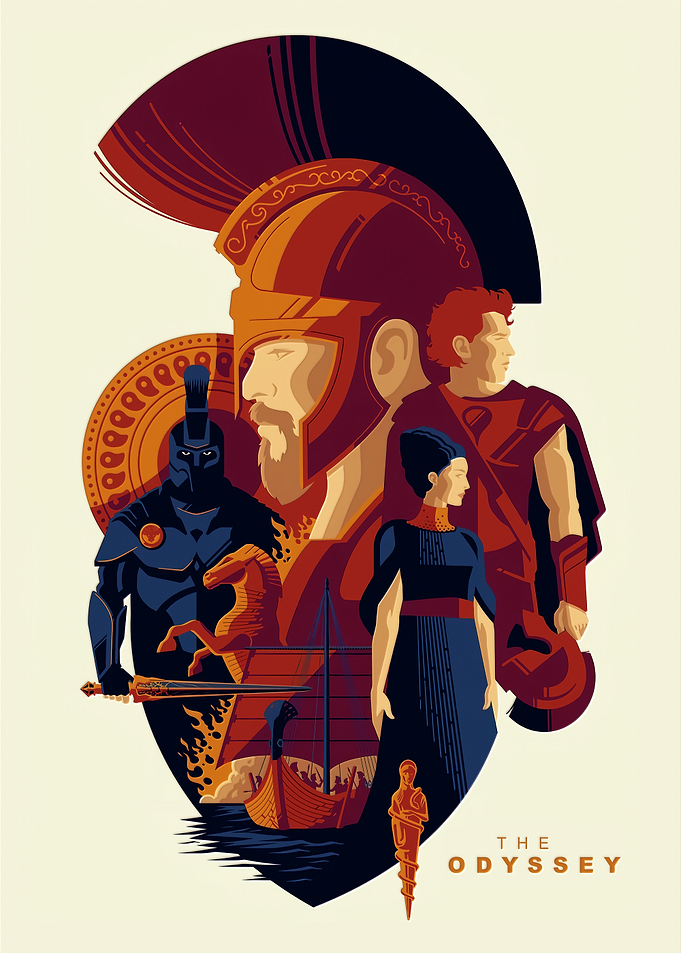 The Odyssey Minimalist Poster