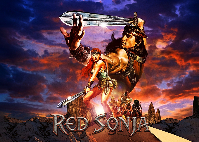 Red Sonja Movie Poster Art