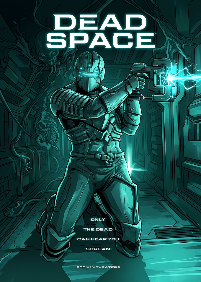 Dead Space Isaac Clarke Poster