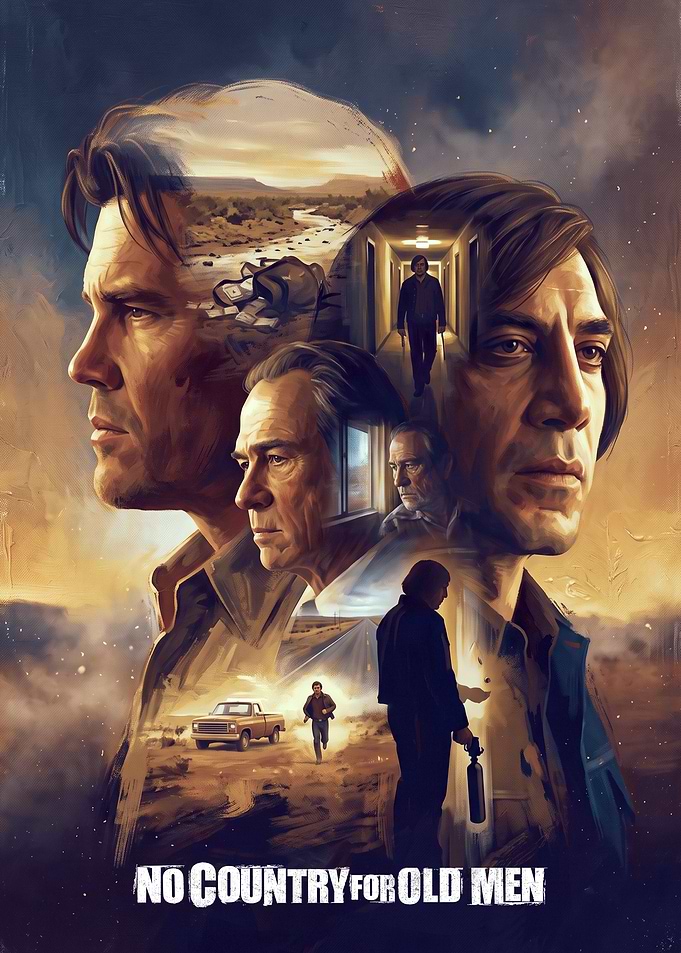 No Country for Old Men Poster