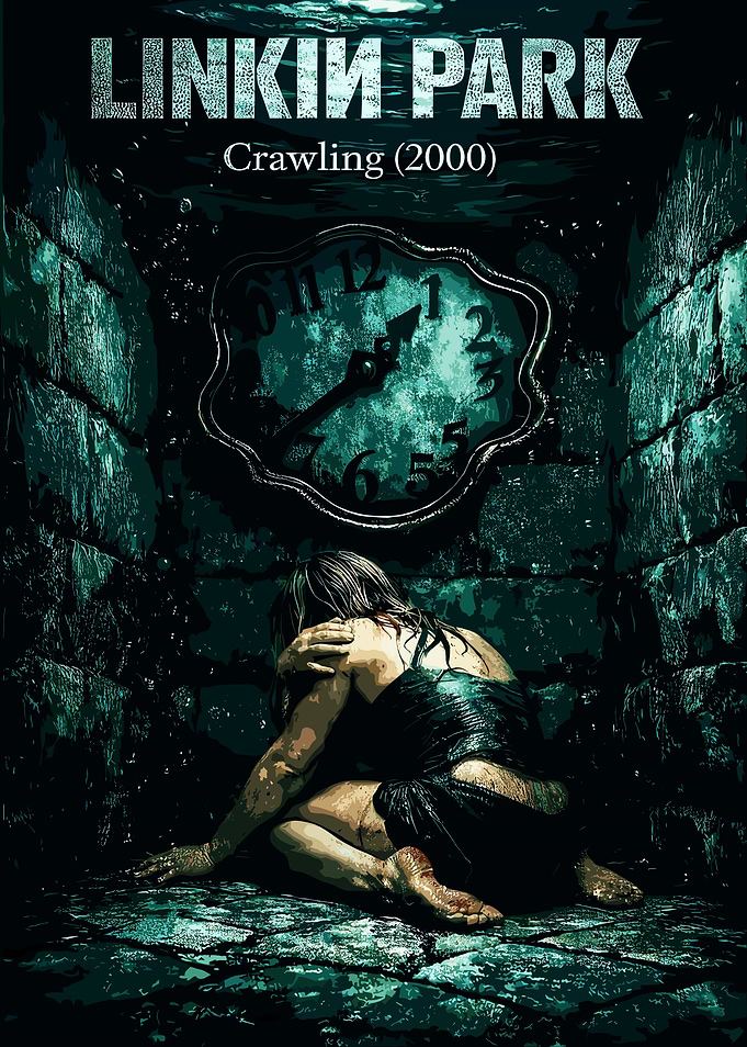 Linkin Park Crawling Music Poster