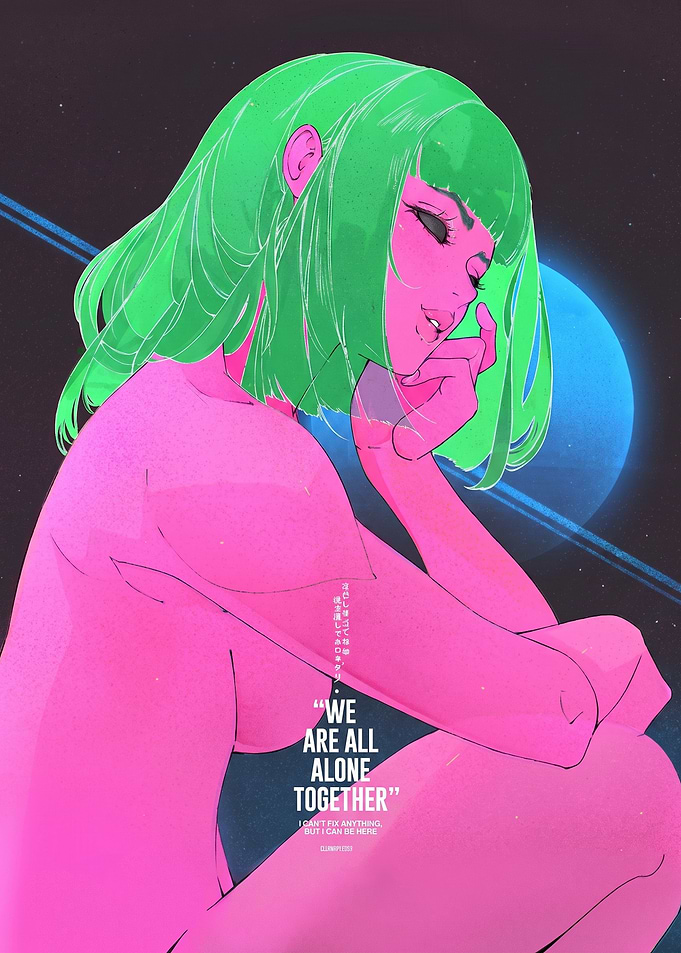 We Are All Alone Together Poster
