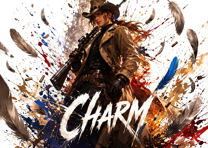 Stylish Cowboy Sniper Digital Art