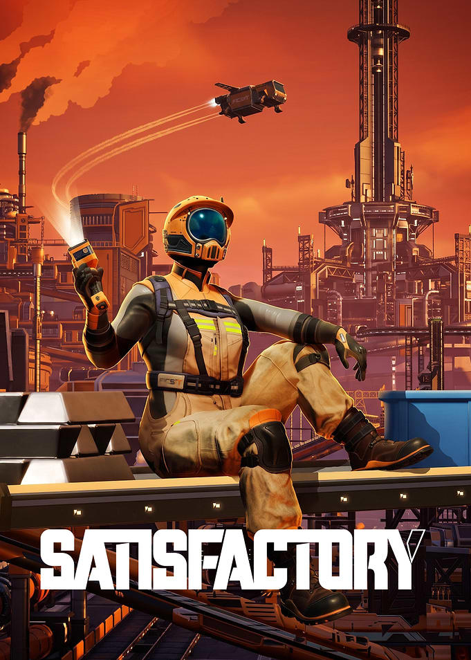 Satisfactory Game Promotional Art