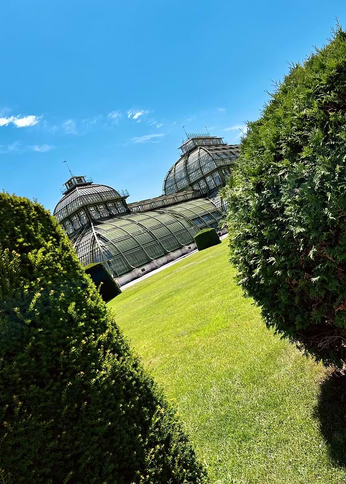 Schönbrunn Greenhouses in Vienna