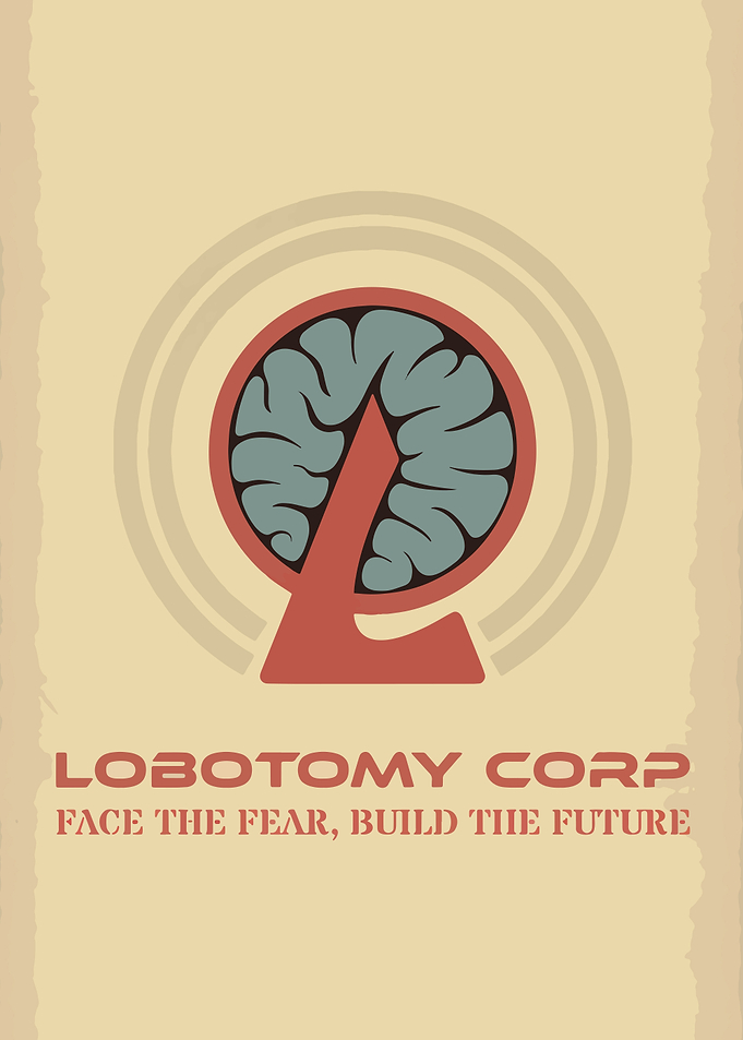 Lobotomy Corporation Logo Poster