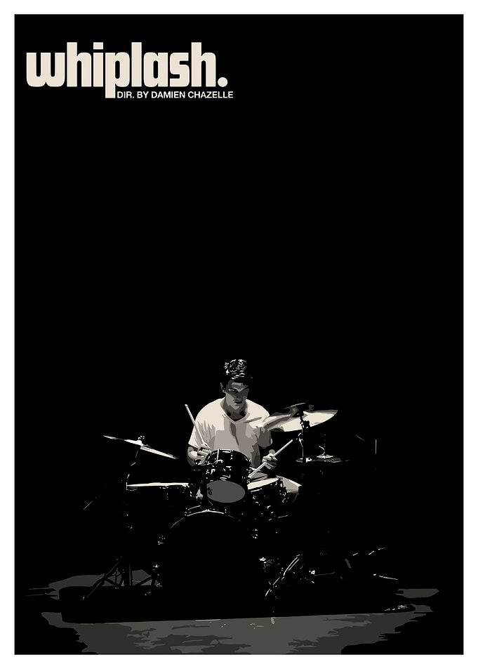Whiplash Movie Poster Drummer