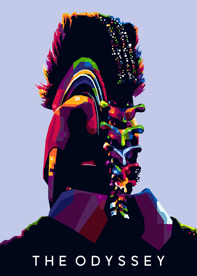 The Odyssey Pop Art Portrait