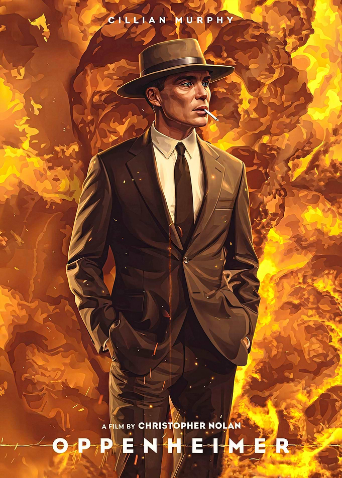 Oppenheimer Movie Poster Art