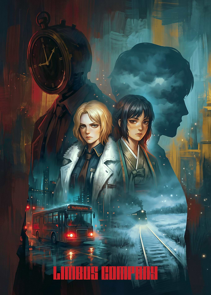 Limbus Company Game Poster Art
