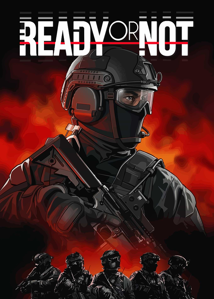 Ready or Not Tactical Game Poster