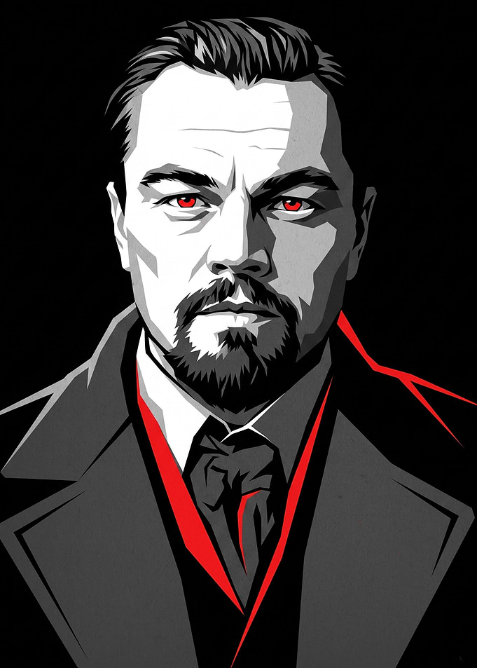 Leonardo DiCaprio Stylized Portrait