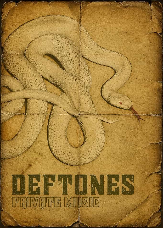 Deftones Private Music Snake Poster