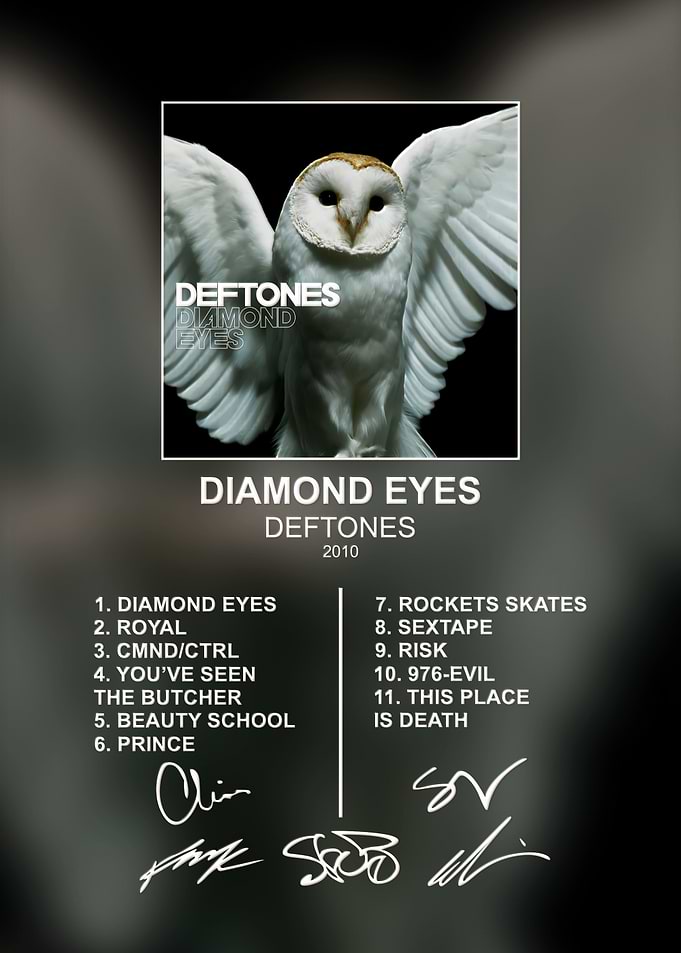 Deftones Diamond Eyes Album Poster