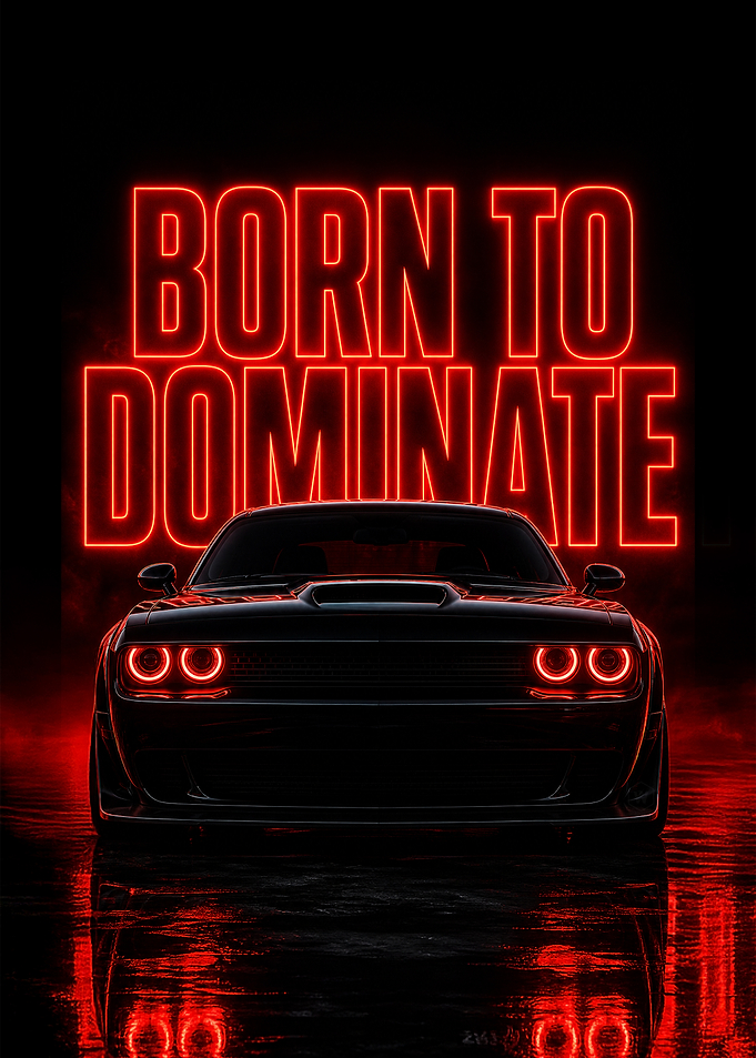 Dodge Challenger Born to Dominate