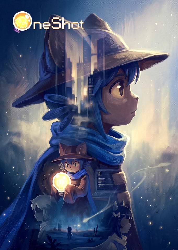 OneShot Niko Game Poster Art