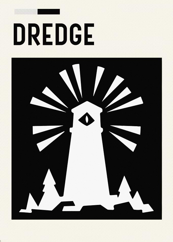Dredge Game Minimalist Poster