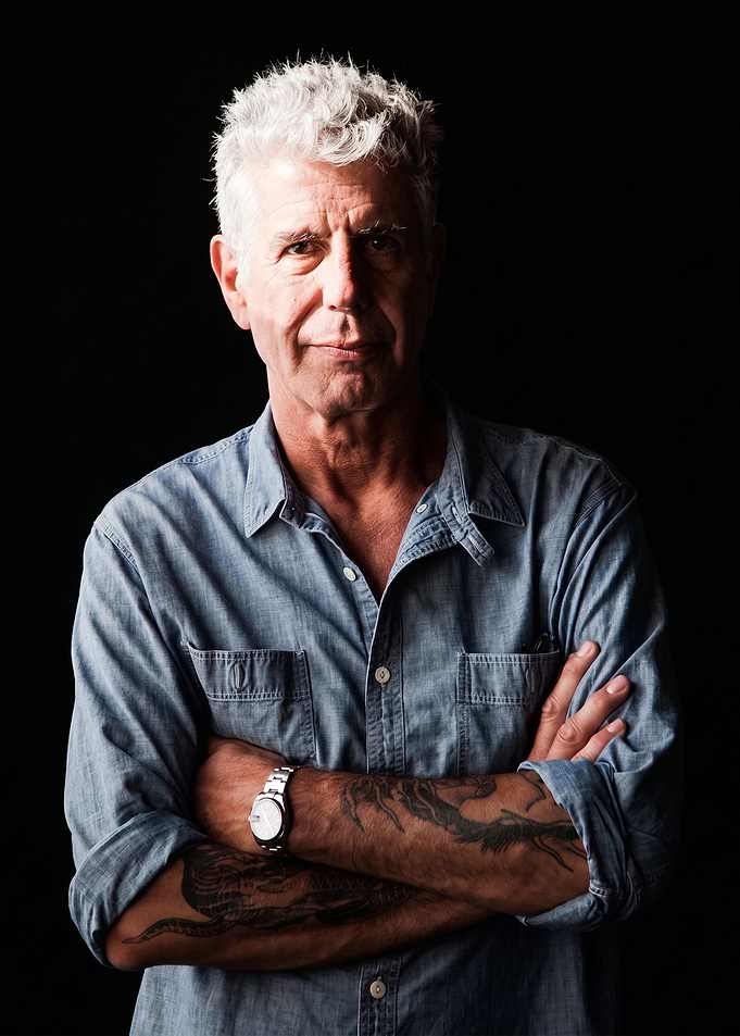 Portrait of Anthony Bourdain
