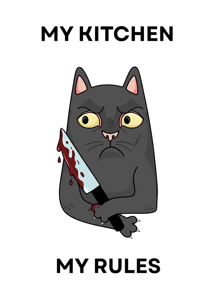 Cat Kitchen Rules