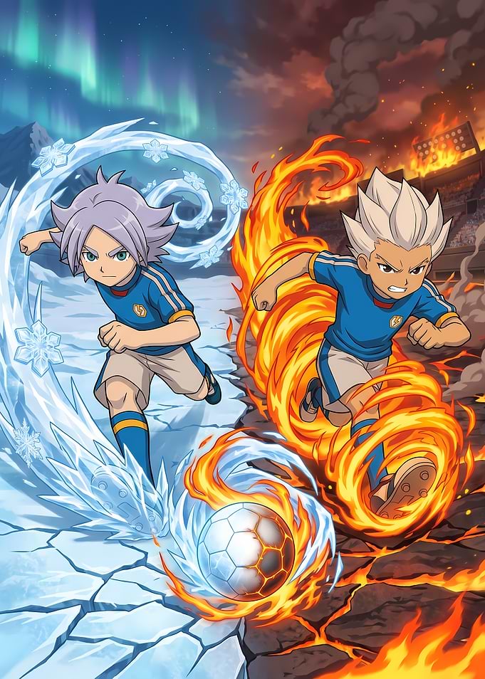 Inazuma Eleven Fire and Ice Duo