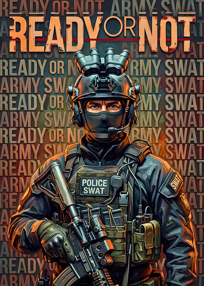 Ready or Not SWAT Tactical Poster