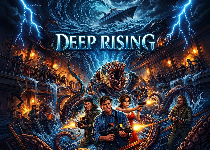 Deep Rising Movie Poster Art