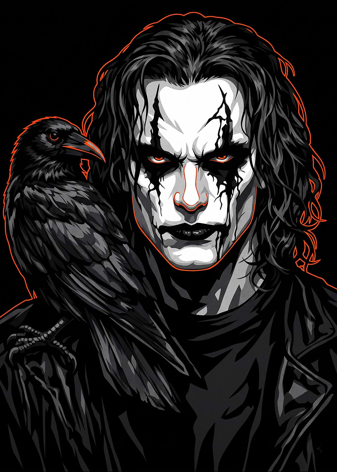 The Crow Eric Draven Portrait