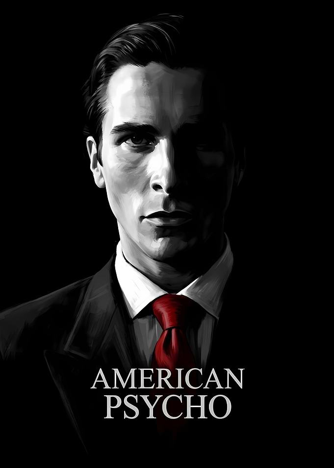 American Psycho Patrick Bateman Portrait