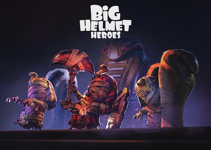 Big Helmet Heroes Mummy Characters