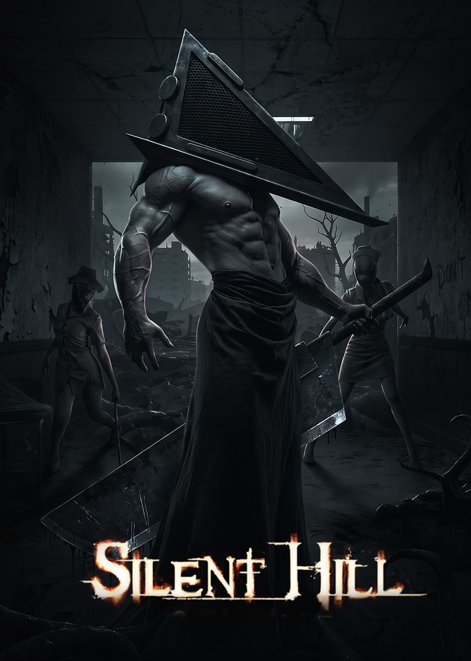 Silent Hill Pyramid Head Poster