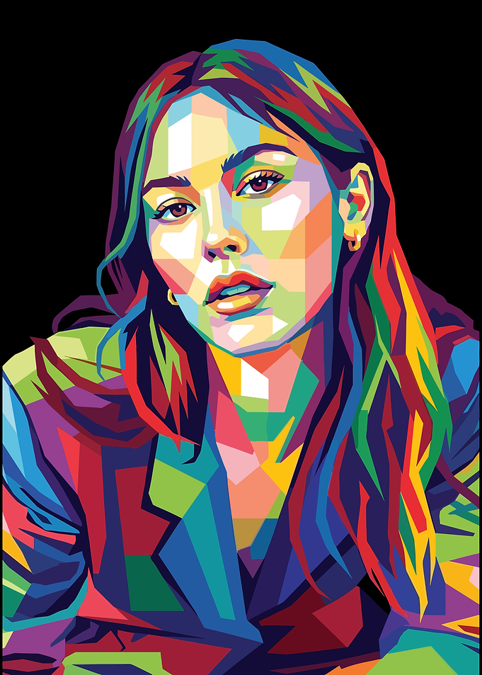 Gracie Abrams Pop Art Portrait