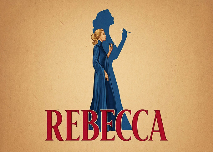 Rebecca Movie Poster Illustration