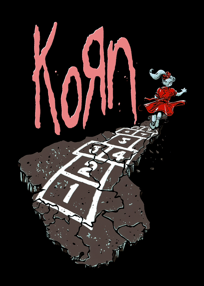 Korn Hopscotch Graphic Art