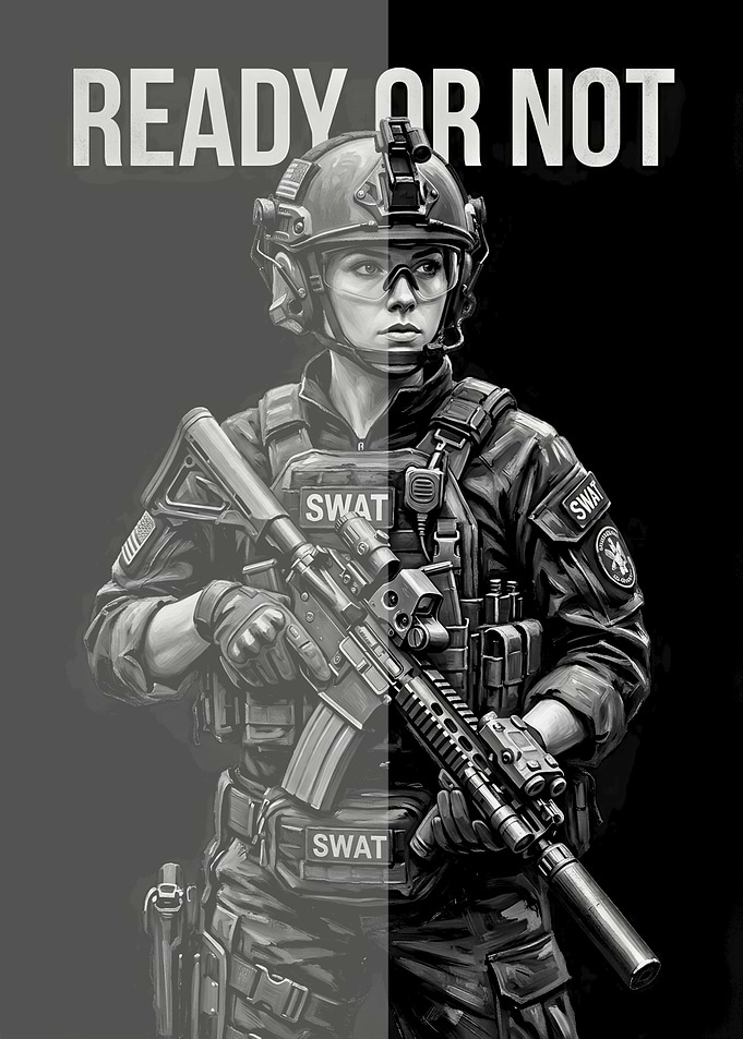 Ready or Not SWAT Operator Poster