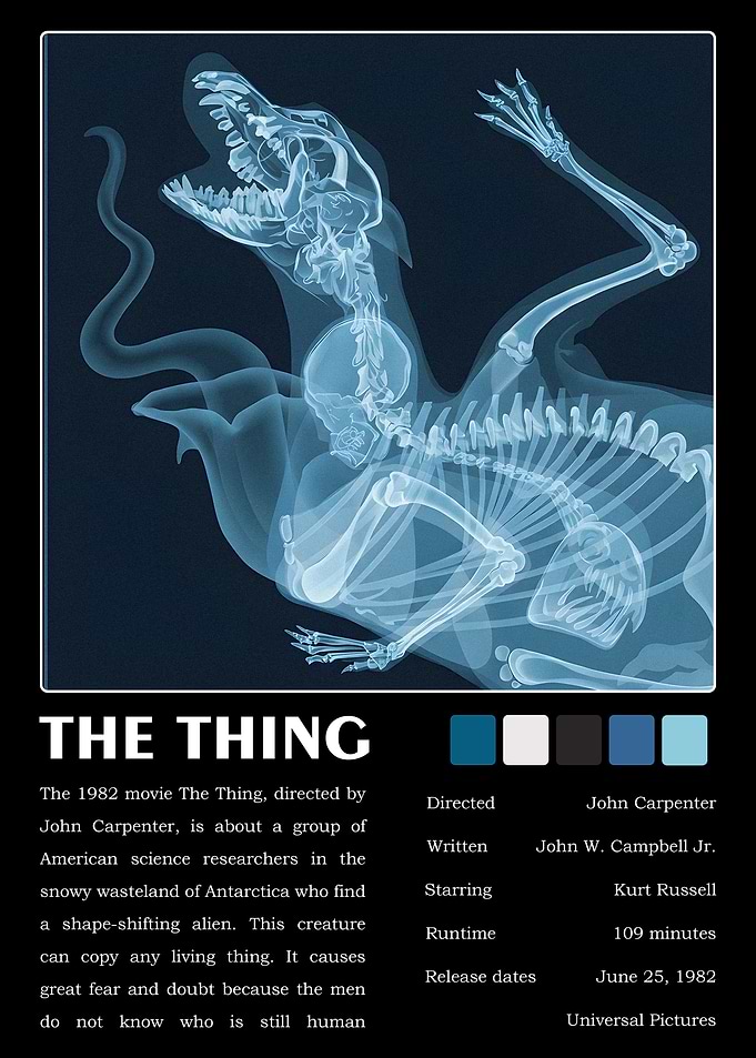 The Thing Movie Poster