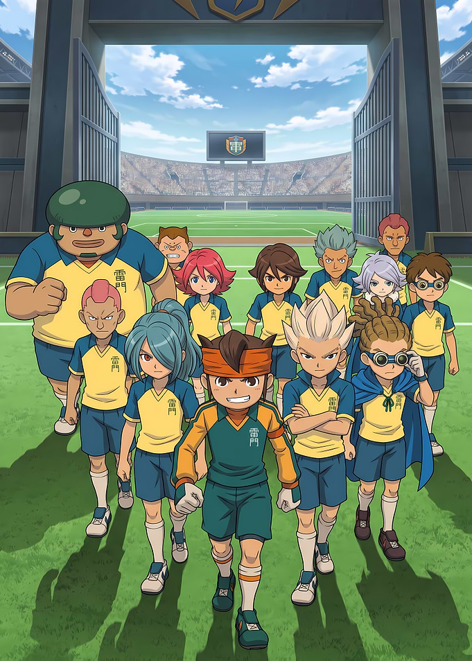 Inazuma Eleven Raimon Team Portrait