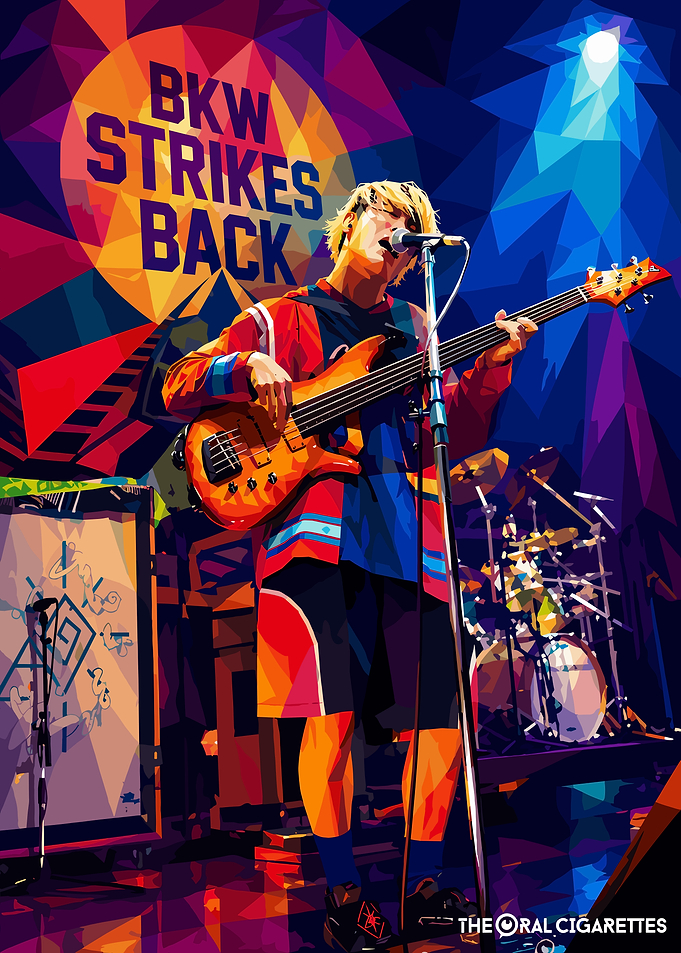 BKW Strikes Back Concert Poster