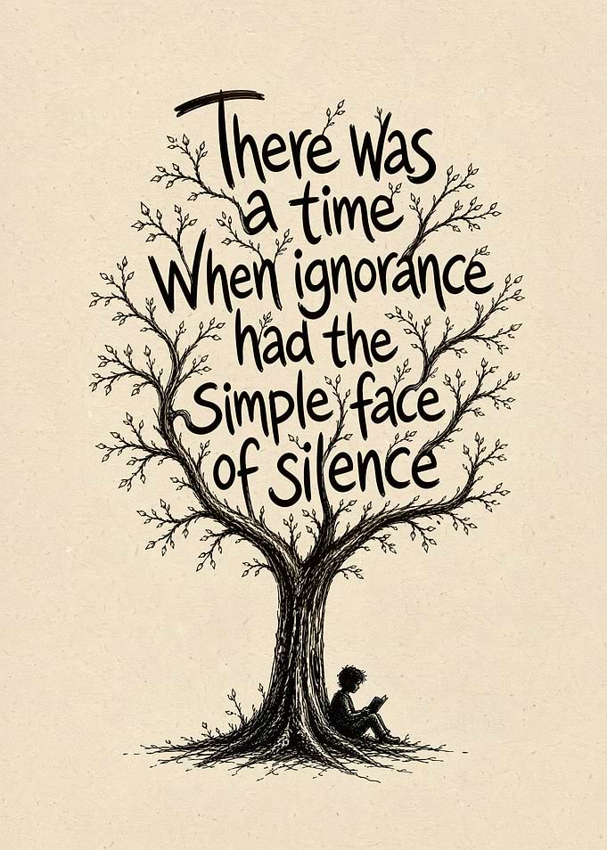 Inspirational Tree Quote Illustration