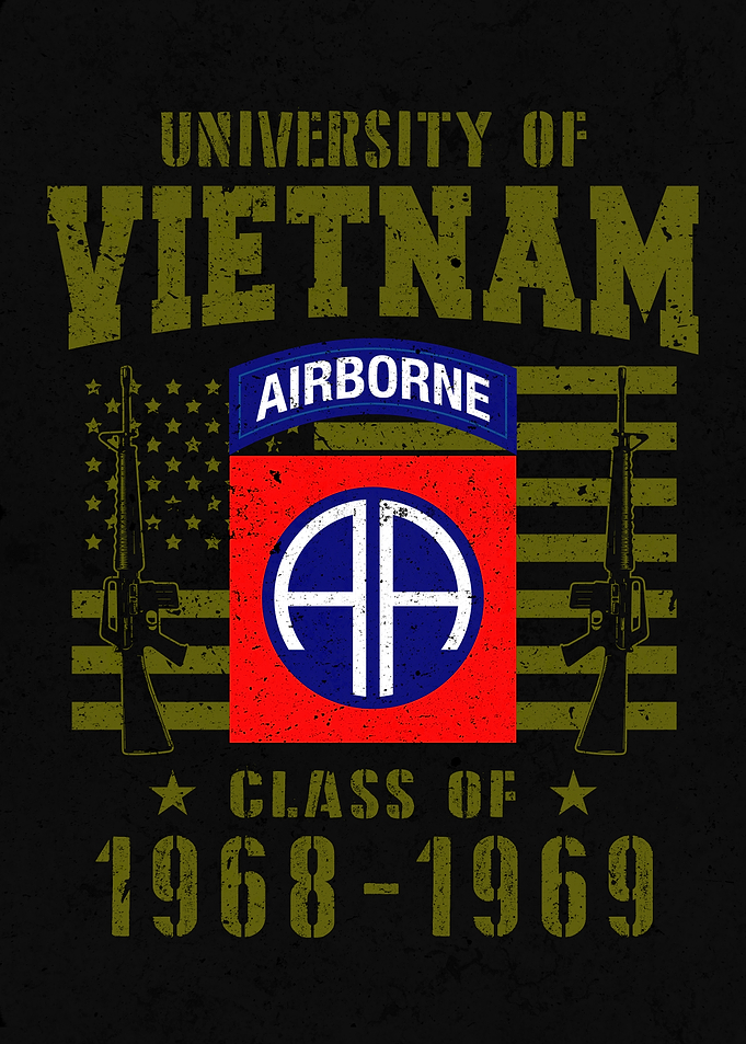 University of Vietnam 82nd Airborne Graphic