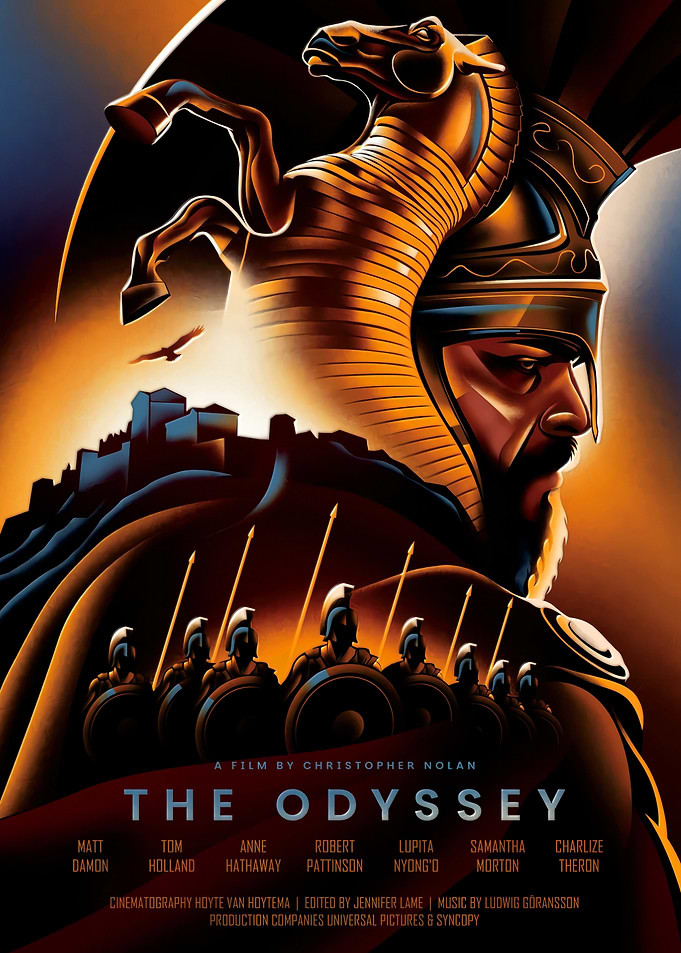 The Odyssey Movie Poster Art