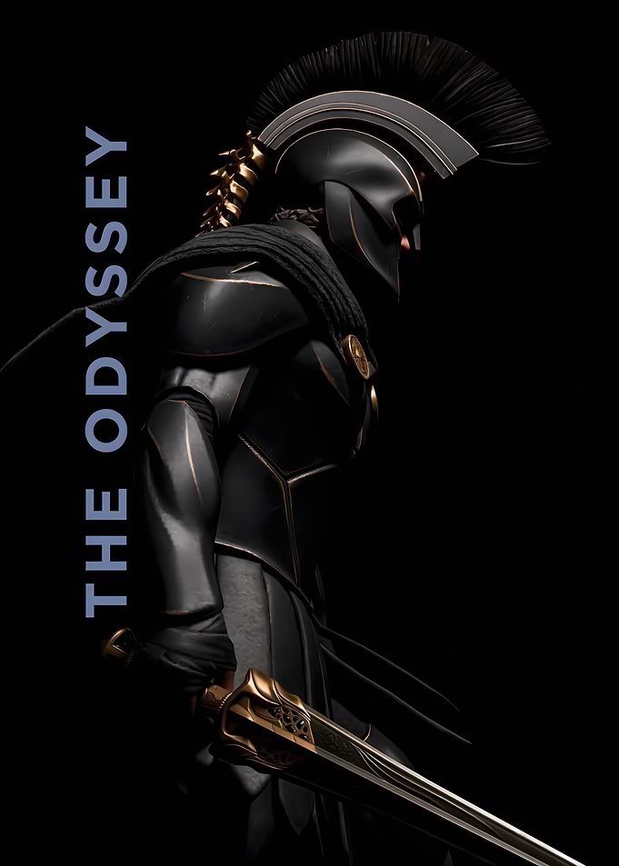 The Odyssey Spartan Warrior Poster