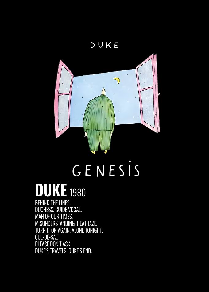 Duke Album Cover Art