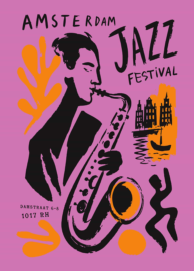 Amsterdam Jazz Festival Poster
